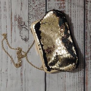 TRACEE ELLIS ROSS SEQUIN FORMAL BAG